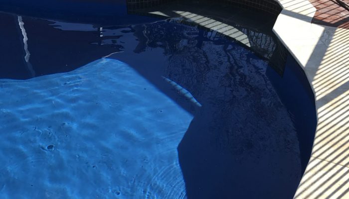 Pool Fab Pool with Aqualux Dark Blue
